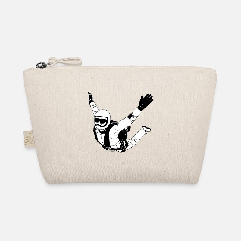 SKYdiving skydiving - Organic Pouch - nature