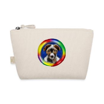 Rainbow Dog Jack Russell Terrier - Organic Pouch - nature - Front