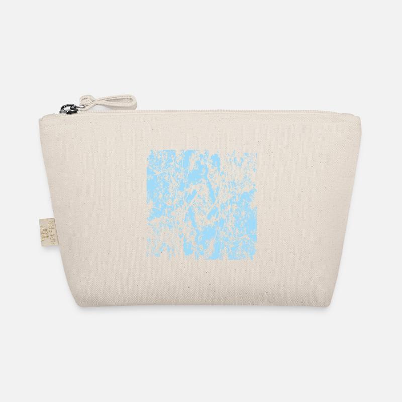 Abstract blue background Organic Pouch