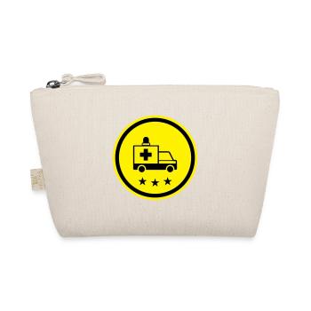 Krankenwagen Ambulance - Organic Pouch - nature - Front