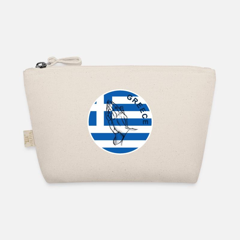 Greek flag Organic Pouch