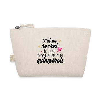 Quimpérois Quimper Femme Amoureuse Cadeau Humour - Trousse biologique - nature - Devant