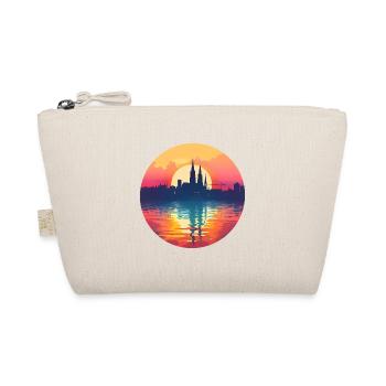 Heilbronn Skyline - Organic Pouch - nature - Front