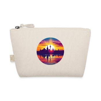 Kassel Skyline - Bio-Täschchen - Natur - Vorne