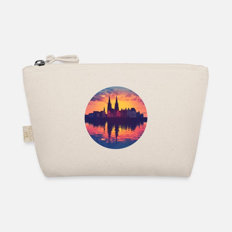 Lübeck Skyline Organic Pouch