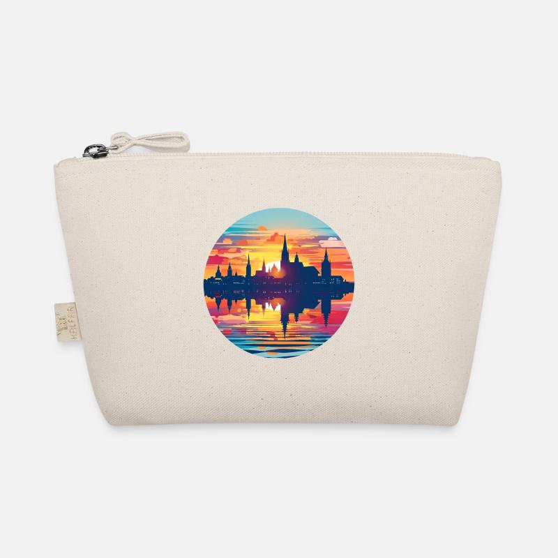Mainz Skyline - Bio-Täschchen - Natur