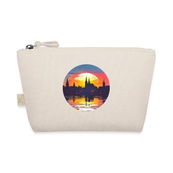 Münster Skyline - Bio-Täschchen - Natur - Vorne