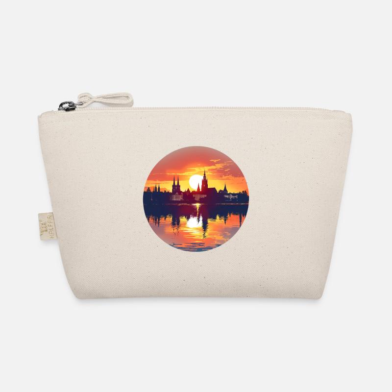 Nuremberg Skyline Organic Pouch