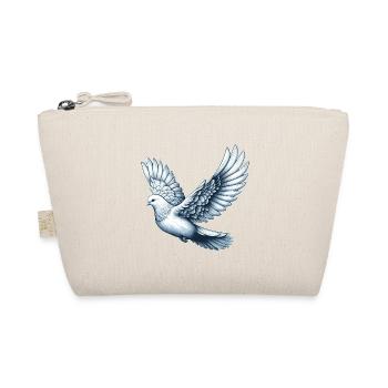 Dove of Peace Bird Symbol of Peace - Organic Pouch - nature - Front