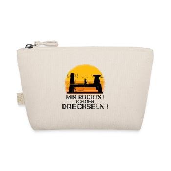 Woodturning Woodworking Woodturner Wood - Organic Pouch - nature - Front