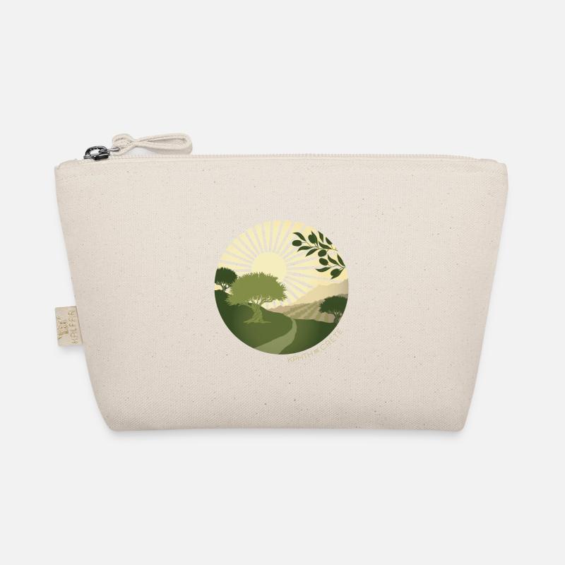 Hiking through olive groves Organic Pouch