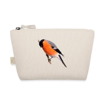 Gimpel Dompfaff sits on branch - Organic Pouch - nature - Front