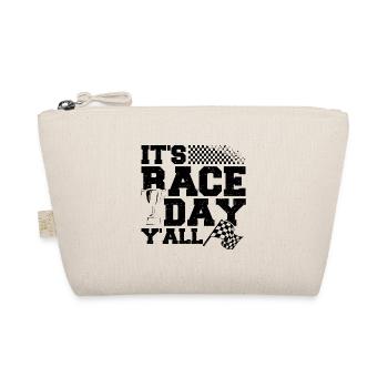 It's Race Day Y'All - Rennen - Organic Pouch - nature - Front