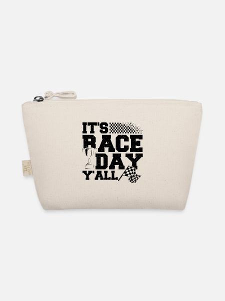 It's Race Day Y'All - Rennen - Bio-Täschchen - Natur - Vorne