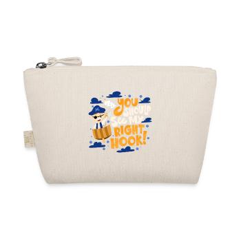 You Should See My Right Hook Pirate Pun - Organic Pouch - nature - Front