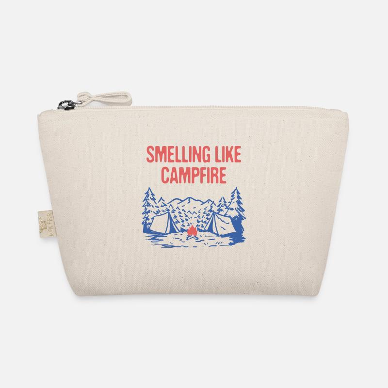 Smelling Like Campfire Funny Camping Humor Camper Organic Pouch