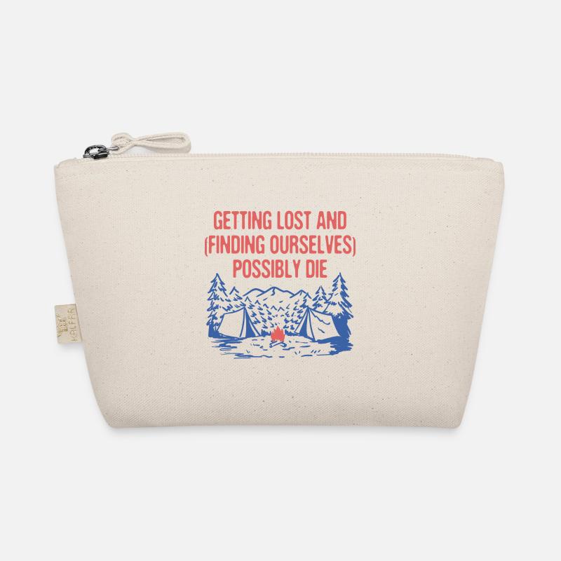 Get Lost and Possibly Die Camping Funny Camper Bio-Täschchen