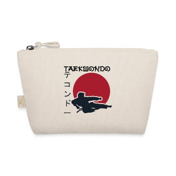 Taekwondo. Kampfsport. Geschenkidee. Japan - Bio-Täschchen - Natur - Vorne