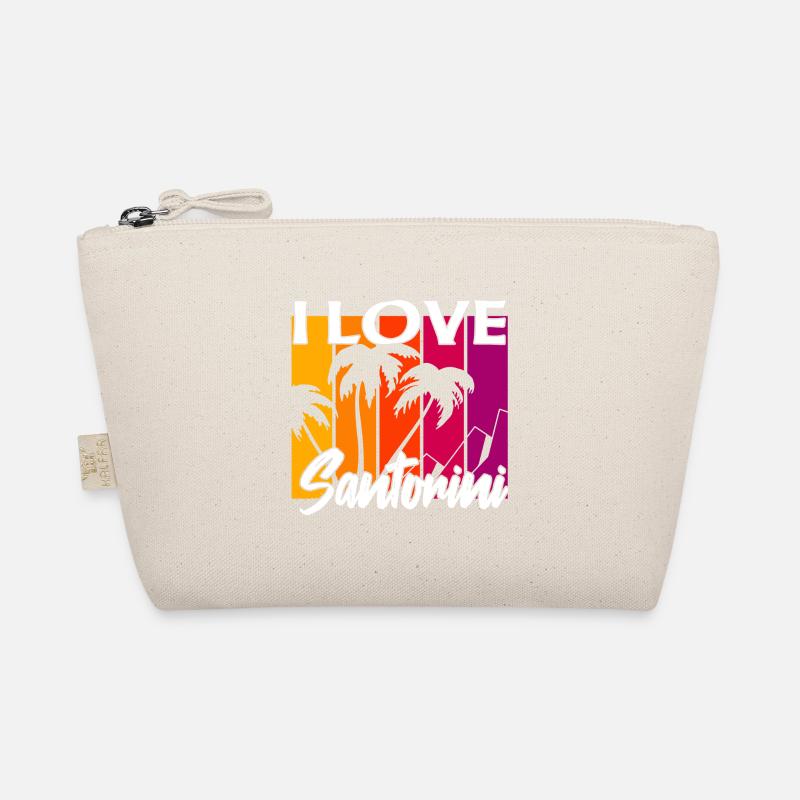 ich liebe santorini Bio-Täschchen