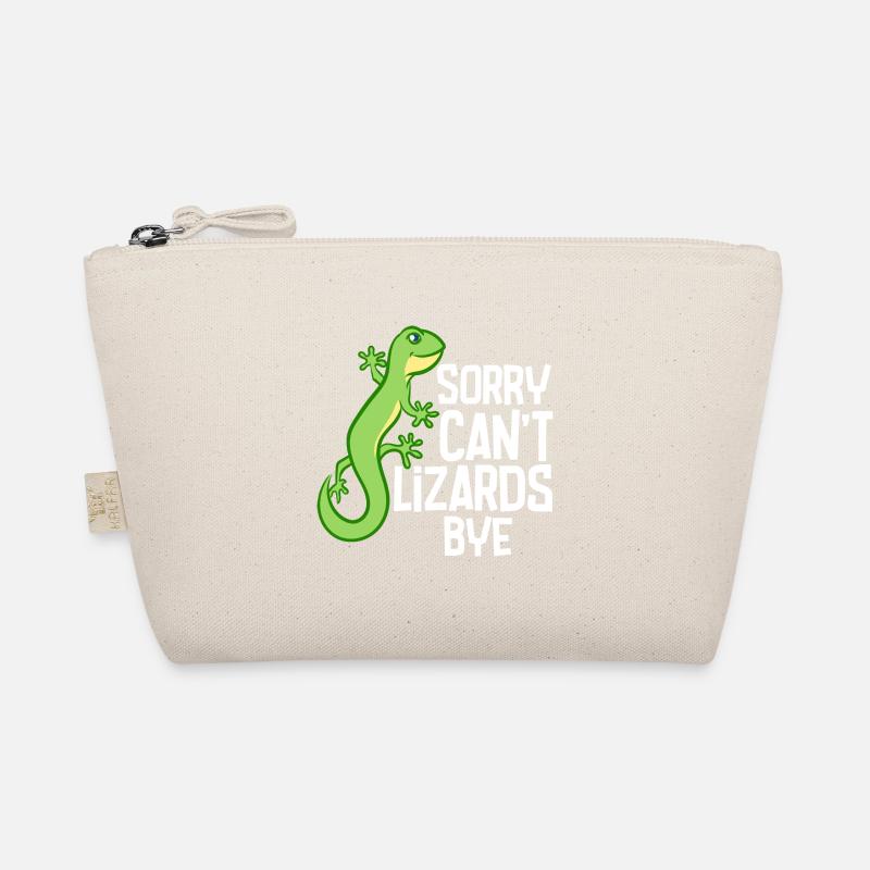 Sorry Can't Lizards Bye Bio-Täschchen