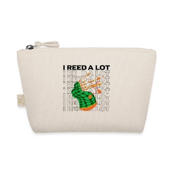 Scotsman Quote for Bagpipe Musician and Bagpipes - Organic Pouch - nature - Front