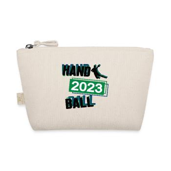 Handball 2023 Handballer Handballspiel Ballsport - Bio-Täschchen - Natur - Vorne