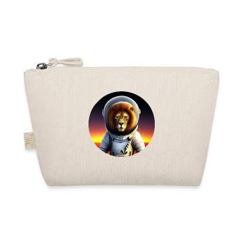 Lion astronaute au coucher du soleil - Trousse biologique - nature - Devant