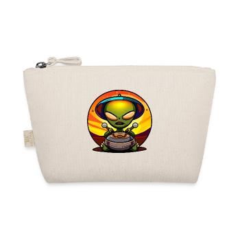 Joueur de handpan extraterrestre - Trousse biologique - nature - Devant