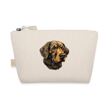 Labrador Dog Portrait - Organic Pouch - nature - Front