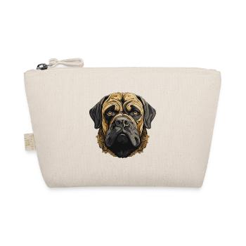 Mastiff Dog Portrait - Organic Pouch - nature - Front