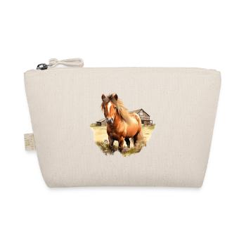 Pony Island Pferd Shetland Pony Shetty - Bio-Täschchen - Natur - Vorne