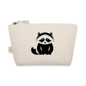 Raccoon - Organic Pouch - nature - Front