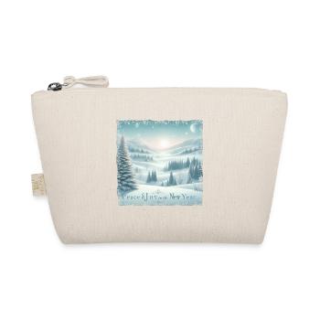 New Year's Day - Peace and Enjoyment in Winterland - Organic Pouch - nature - Front