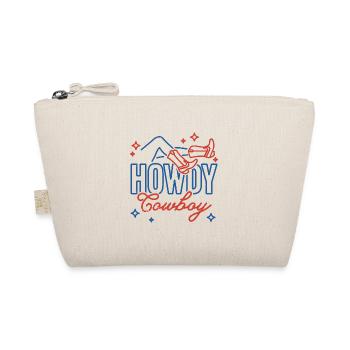 Howdy Cowboy - Organic Pouch - nature - Front
