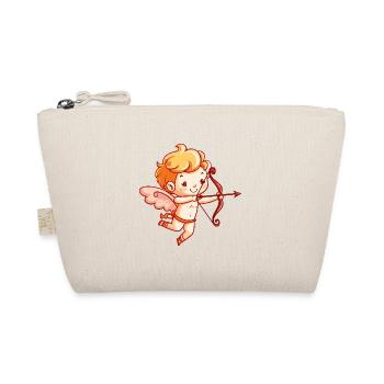 Ange Saint-Valentin Cupidon amoureux - Trousse biologique - nature - Devant