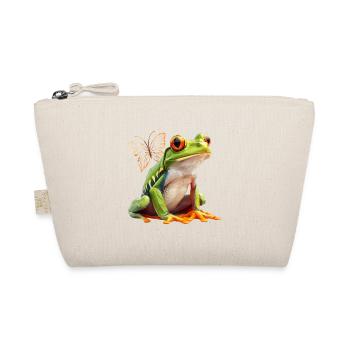 Frog - Organic Pouch - nature - Front