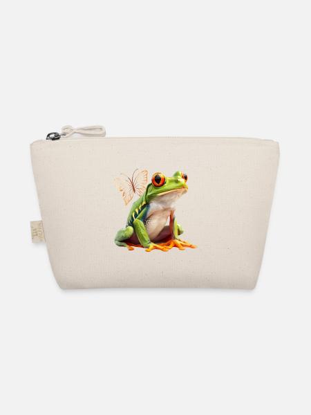 Frosch - Bio-Täschchen - Natur