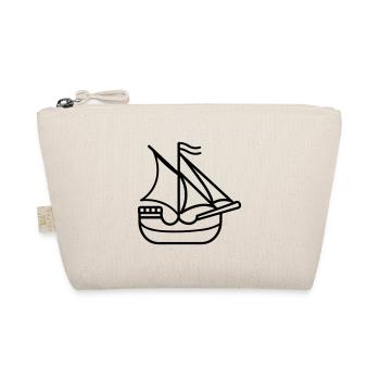 Pirate ship - Organic Pouch - nature - Front