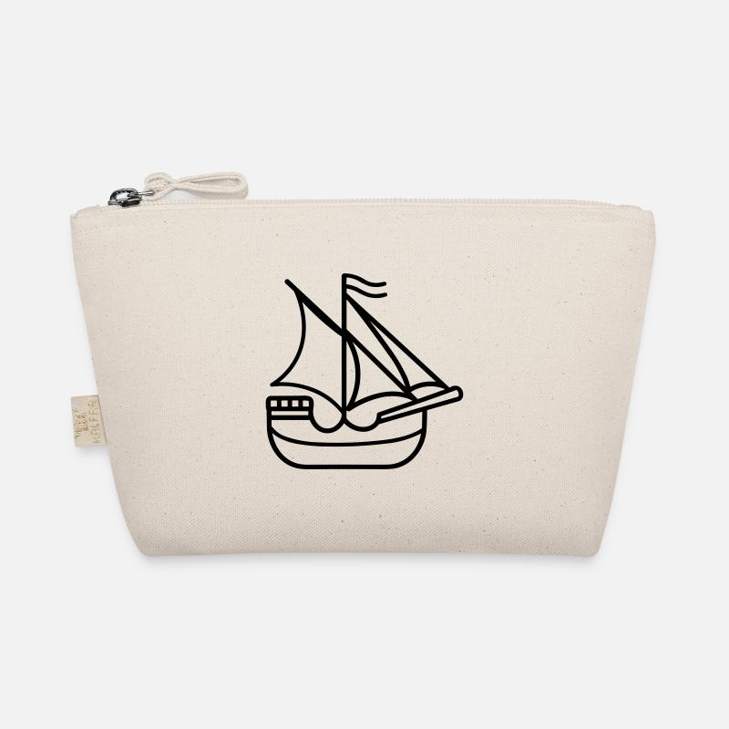 Pirate ship Organic Pouch