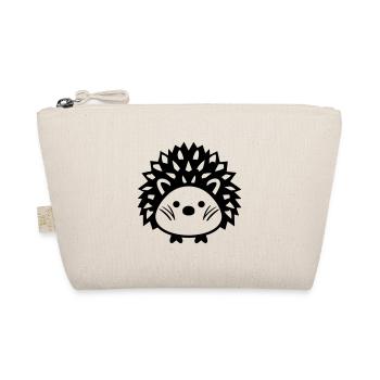 Igel - Bio-Täschchen - Natur - Vorne