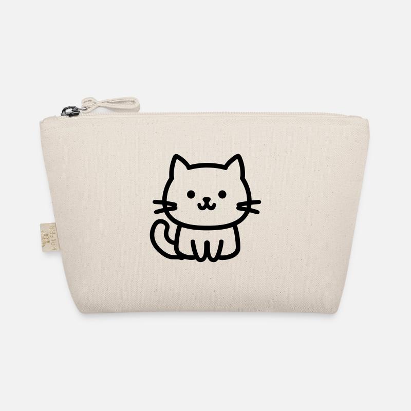 Katze - Bio-Täschchen - Natur