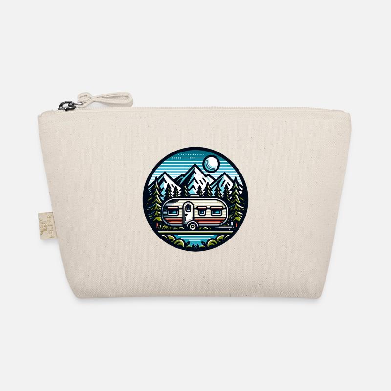 Camping Camper Caravan Organic Pouch