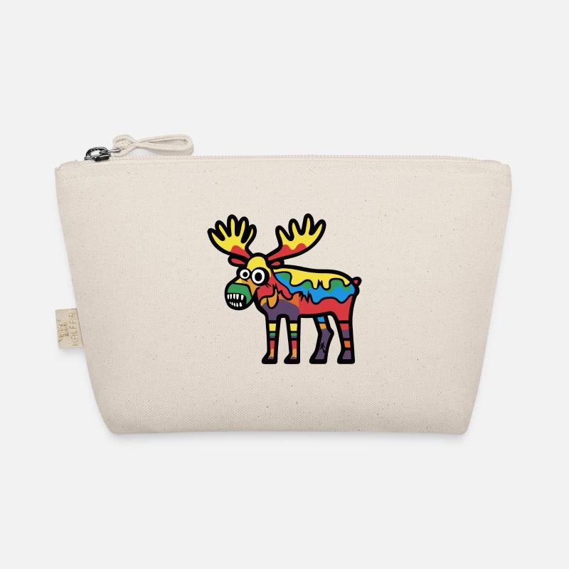 Elch Halloween Comic Lustig Bio-Täschchen