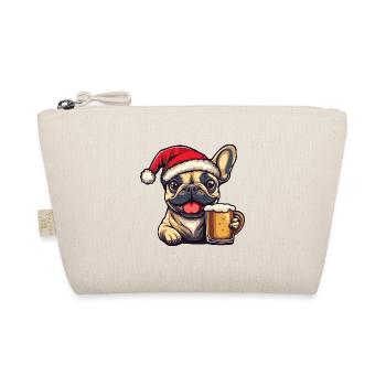 Bière de Noël pour chien Buldog français - Trousse biologique - nature - Devant