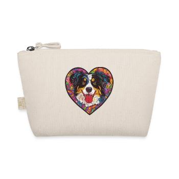 Berger Australien Chien Coeur Chien Amour - Trousse biologique - nature - Devant