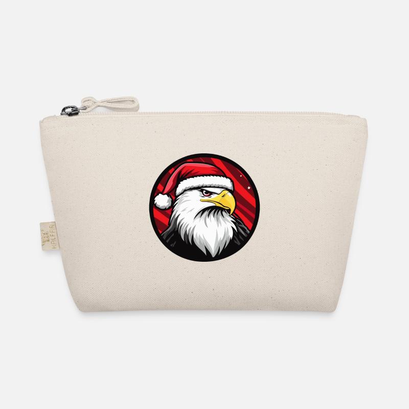 Eagle Christmas Animal Organic Pouch