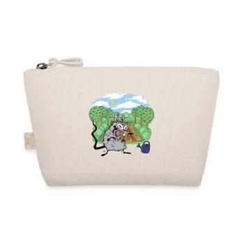 Garden Rat Gardener Hobby Gardener Rodent - Organic Pouch - nature - Front