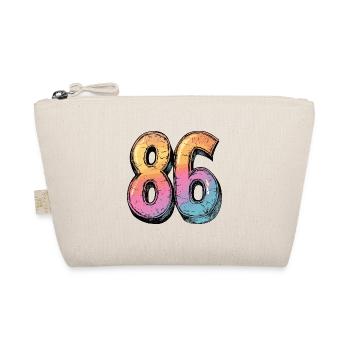 86 Number Comic - Organic Pouch - nature - Front