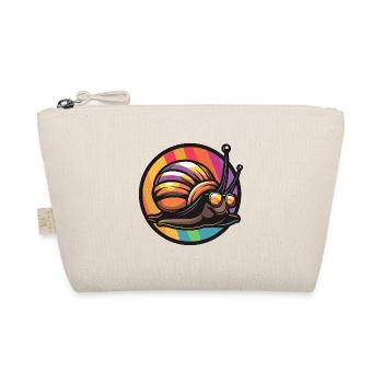 Snail Cool Comic - Organic Pouch - nature - Front