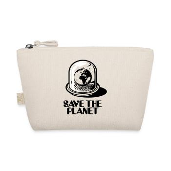 Weltkugel / World Globe - Save The Planet_2c - Bio-Täschchen - Natur - Vorne